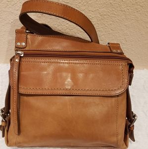 Vintage Fossil Leather Crossbody